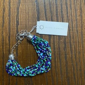 Black Diamond Beaded Bracelet